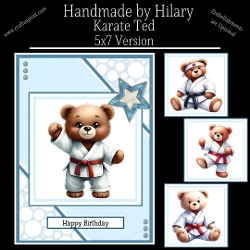 Karate Ted - 5x7 Version
