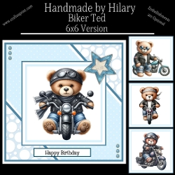 Biker Ted - 6x6 Version