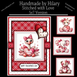 Stitched with Love - 5x7 Version