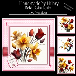 Bold Botanicals - 6x6 Version