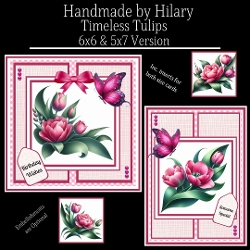 Timeless Tulips - 6x6 and 5x7 Version