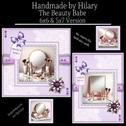 The Beauty Babe - 6x6 and 5x7 Version