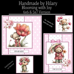 Blooming with Joy - 6x6 and 5x7 Version