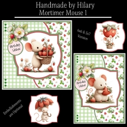 Mortimer Mouse 1 - 6x6 and 5x7 Version