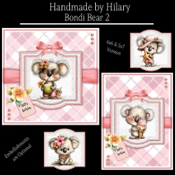 Bondi Bear 2 - 6x6 and 5x7 Version