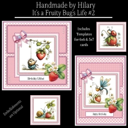 Its a Fruity Bugs Life #2 - 6x6 and 5x7