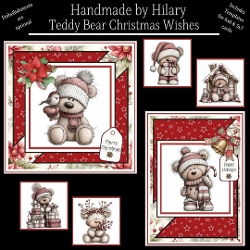 Teddy Bear Christmas Wishes