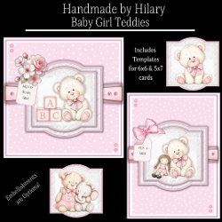 Baby Girl Teddies