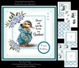 Rainy Day Duckling - 7x7 Inch Square Card Mini Kit