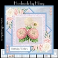 Dazzling Dahlias (7x7 inch square card kit)