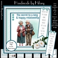 Long and Happy Relationship #4 (7x7 inch square card kit)