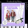 Long and Happy Relationship #5 (7x7 inch square card kit)