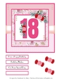 18th Birthday Quick Card - 7x7 inch square