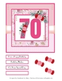 70th Birthday Quick Card - 7x7 inch square