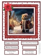 Beary Merry Christmas 8x8 Quick Card #4