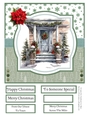 Christmas Porches 8x8 Quick Card #1