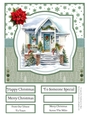 Christmas Porches 8x8 Quick Card #2