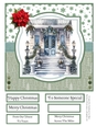 Christmas Porches 8x8 Quick Card #3