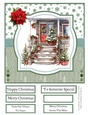Christmas Porches 8x8 Quick Card #6