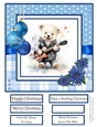 Rocking Polar Bears 8x8 Quick Card #1