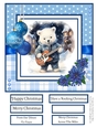 Rocking Polar Bears 8x8 Quick Card #2
