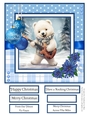 Rocking Polar Bears 8x8 Quick Card #3