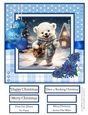 Rocking Polar Bears 8x8 Quick Card #5