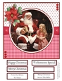 Santa Visits #2 8x8 Quick Card #3