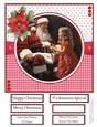 Santa Visits #2 8x8 Quick Card #4
