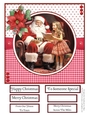Santa Visits #2 8x8 Quick Card #5