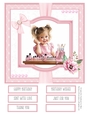 When I Grow Up I Want to be a Beautician 8x8 Quick Card #1