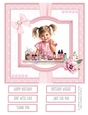 When I Grow Up I Want to be a Beautician 8x8 Quick Card #2