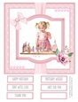 When I Grow Up I Want to be a Beautician 8x8 Quick Card #3