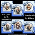Cute Cosy Penguins 8x8 Inch Quick Cards Bumper Kit