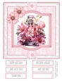 Pink Perfume 8x8 Quick Card #1