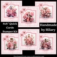 Pink Perfume 8x8 Quick Card Bumper Kit