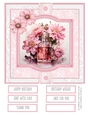 Pink Perfume 8x8 Quick Card #2