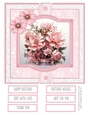 Pink Perfume 8x8 Quick Card #3