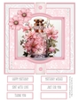 Pink Perfume 8x8 Quick Card #4
