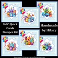 A Monstrous Birthday 8x8 Quick Card Bumper Kit