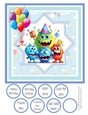 A Monstrous Birthday 8x8 Quick Card #2