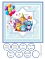 A Monstrous Birthday 8x8 Quick Card #4