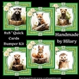 Woodland Critters 8x8 Quick Cards Bumper Kit