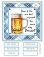 Chill out with a Beer #1 8x8 Quick Card