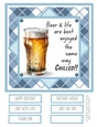 Chill out with a Beer #3 8x8 Quick Card