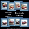 Red Sports Car 8x8 Quick Card Bumper Kit