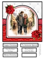 A Cosy Christmas Market #2 8x8 Quick Card