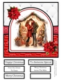 A Cosy Christmas Market #3 8x8 Quick Card