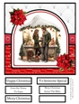 A Cosy Christmas Market #4 8x8 Quick Card