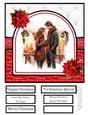 A Cosy Christmas Market #5 8x8 Quick Card